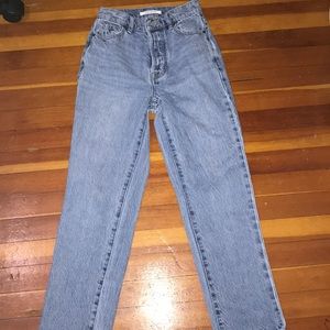 PacSun size 22 mom jeans light blue high waisted